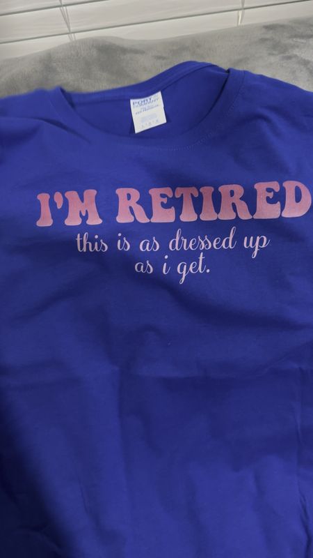 Retired Tee Shirt 

#LTKOver40 #LTKTravel #LTKMidsize