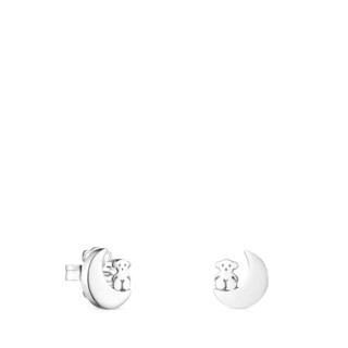 Nocturne Silver Earrings | TOUS USA