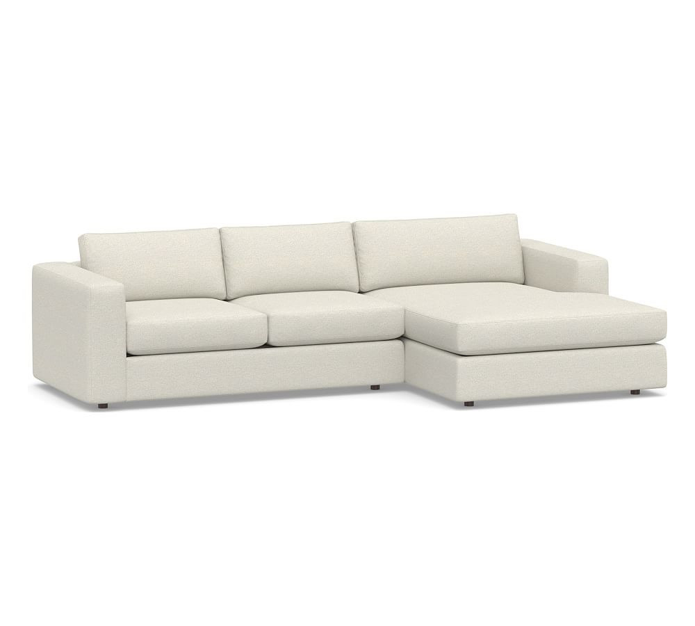 Carmel Wide Arm Chaise Sectional (113"–135") | Pottery Barn (US)