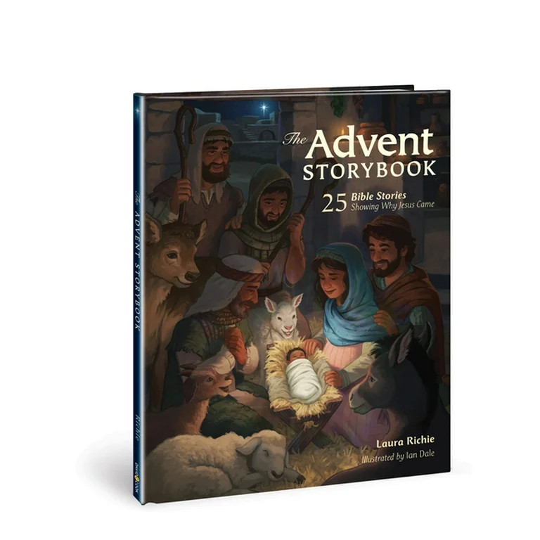 Bible Storybook Series: The Advent Storybook : 25 Bible Stories Showing Why Jesus Came (Hardcover... | Walmart (US)
