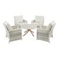 Better Homes & Gardens Paige 5 Piece Outdoor Dining Set | Walmart (US)