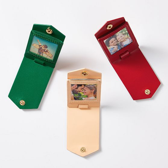 Leather Photo Keychain | Mark and Graham