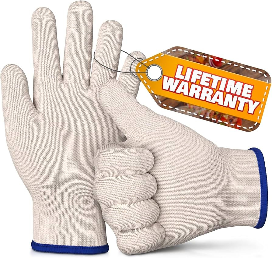 Heat-Resistant Cooking Gloves for Indoor and Outdoor Use - Gloves for Cooking, Baking, Pot-Holdin... | Amazon (US)
