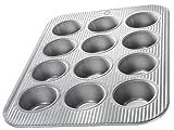 USA Pan Bakeware Muffin Pan, 12-Well, Aluminized Steel | Amazon (US)