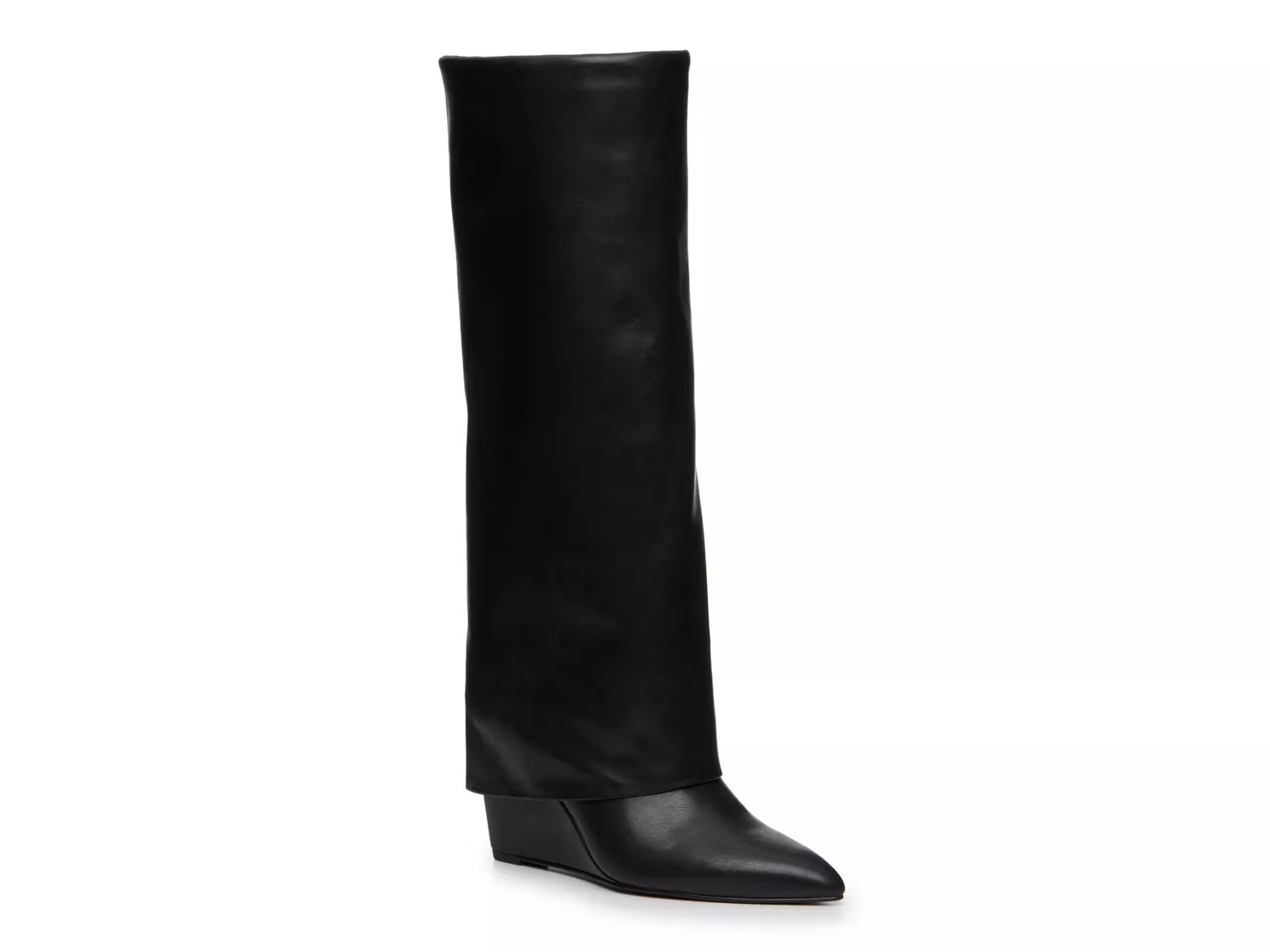 Madden Girl Evander Wide Calf Foldover Boot | DSW