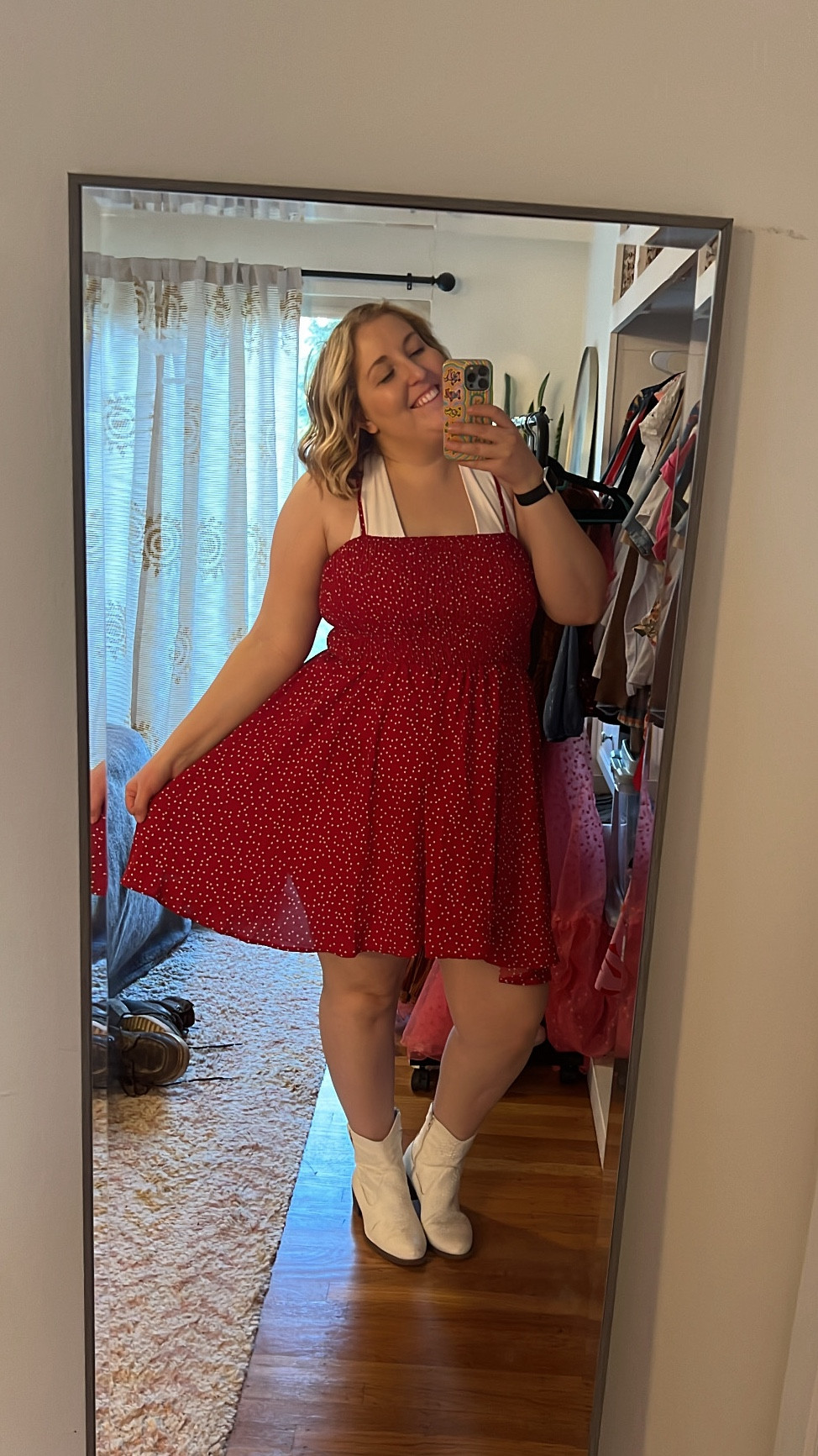 Line dancing outfits of the week💜❤️ Wearing XL in the dress, XXL in the romper! 

#LTKstyletip #LTKplussize #LTKmidsize