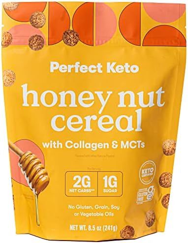 Keto Cereal | Low Carb, Zero Sugar, Grain Free, Keto Protein Cereal | Keto Snacks & Protein Snacks | | Amazon (US)