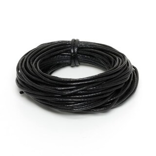 Griffin Waxed Cotton Cord 1mm Black (5 Meters) | Michaels | Michaels Stores