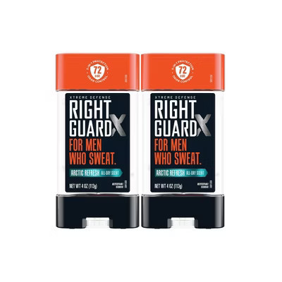 Right Guard Xtreme Defense Gel Antiperspirant & Deodorant - Arctic Refresh Scent - 4oz/2ct | Target