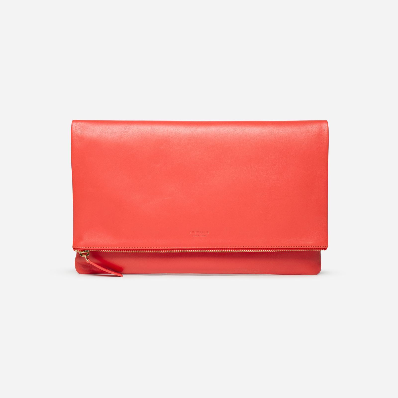 Women's Foldover Pouch by Everlane in Bright Red | Everlane
