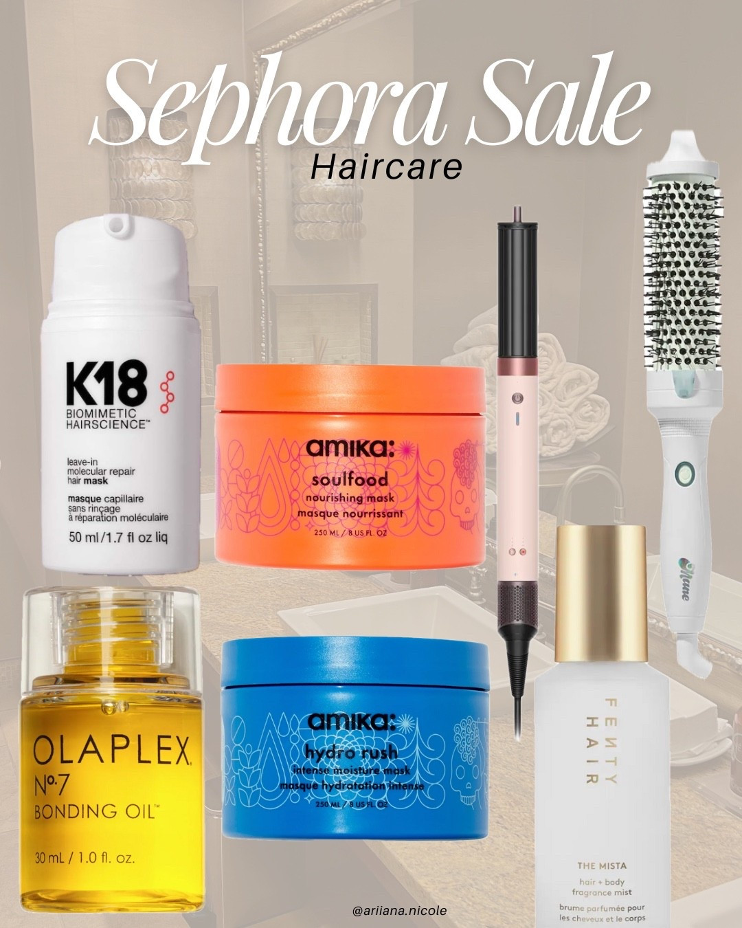 Sephora Sale Haircare💆🏾‍♀️

Hair mask, hair oil, hairspray , hair mist, Dyson, mane

#LTKBeauty #LTKSaleAlert #LTKFindsUnder100