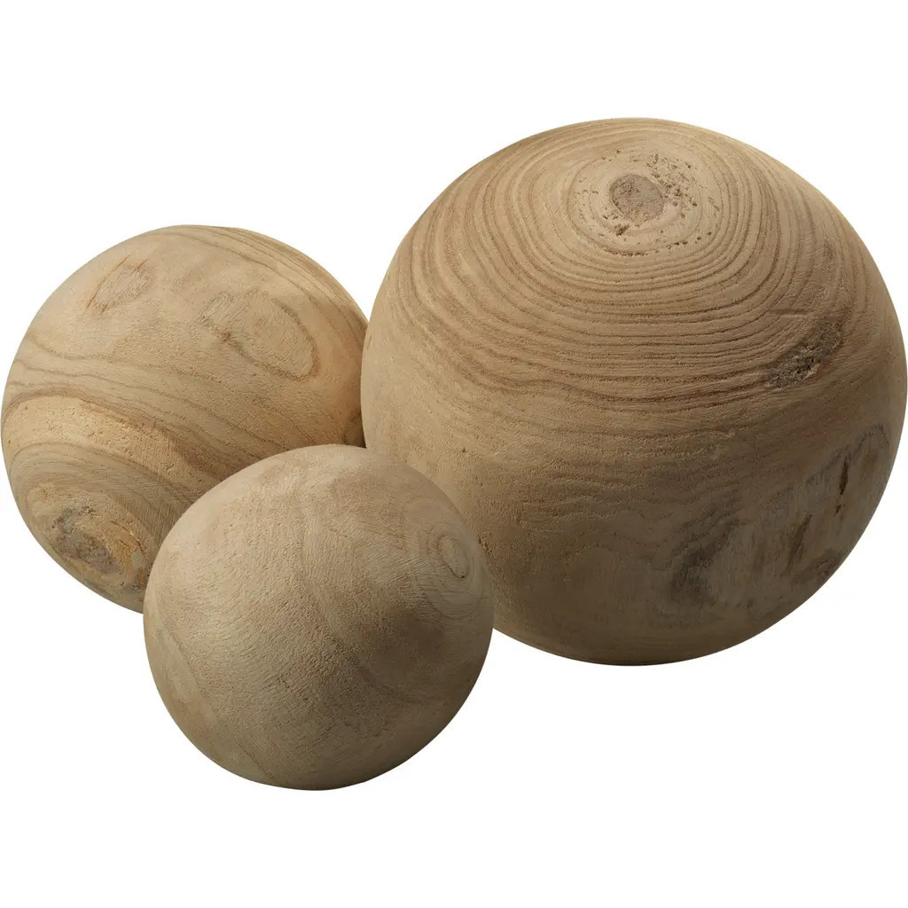 JAMIE YOUNG Malibu Wood Spheres in Natural at Nordstrom | Nordstrom