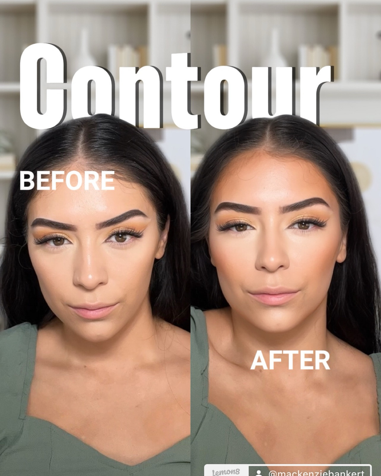 A little contour tutorial! Love this elf dupe! 

#LTKSeasonal #LTKFindsUnder50 #LTKBeauty
