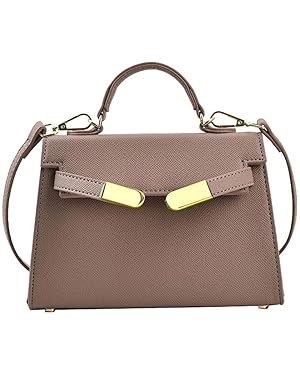 Crossbody Bags For Women PU Leather Trendy Shoulder Bag with Adjustable Strap Cross Body Bag Smal... | Amazon (US)