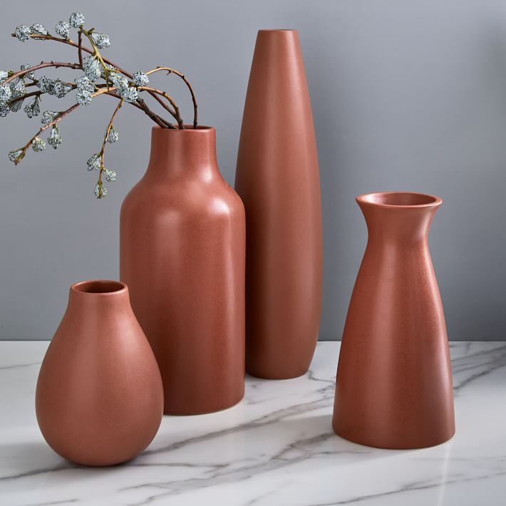 Pure Ceramic Clay Vases | West Elm (US)