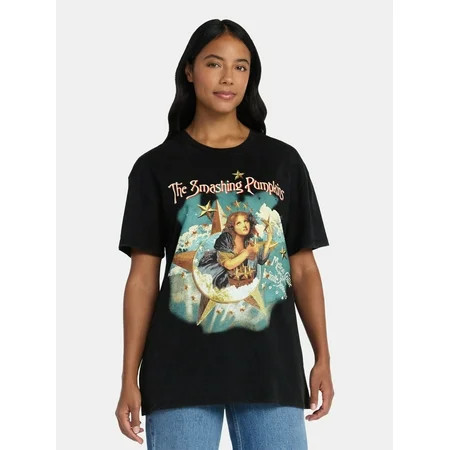 Smashing Pumpkins Star Graphic Tee Shirt, Sizes XXS-XXL | Walmart (US)