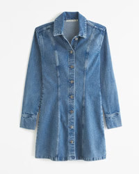 Denim Shirt Dress | Abercrombie & Fitch (US)
