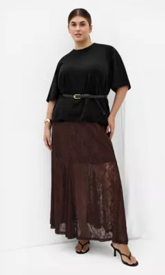 City Chic Women's Lacey Maxi Skirt | Belk
