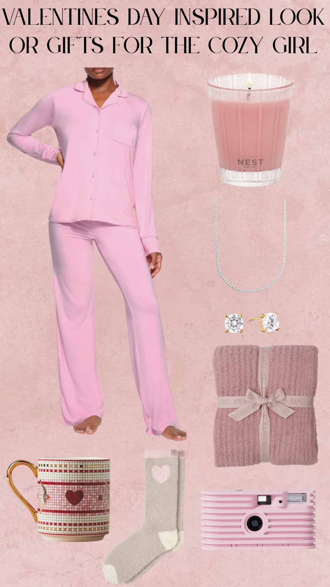 Valentines day Gift Guide for the Cozy girl that loves good set of pajamas! i am obsessed with my skims pajamas. They are such good quality! They are so soft and last a long time. 

#GalentinesDay #SingleAndHappy #MyValentine #ValentineGift #ValentinesDayGift #ForeverYours #Soulmate #LoveStory #DateNight #VDay #ValentinesDay2026 #Valentine2026 #ValentinesDay #HappyValentinesDay #BeMyValentine #LoveIsInTheAir #ValentineReels #LoveReels #RomanticVibes #CoupleGoals #ValentineVibes #PinkAesthetic #HeartReels #LoveInTheAir #ValentineMood
#ValentinesDay #Valentine #Valentines #HappyValentinesDay #Love #BeMyValentine #ValentineGift #MyValentine #ValentinesDayGift #CoupleGoals #GiftGuide #Forher #nordstrom #amazon #nike #alo #aloyoga #matchingset 

 #LTKValentine #LTKselfcare #LTKSeasonal