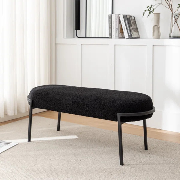 Jolanta Polyester Upholstered Bench | Wayfair North America