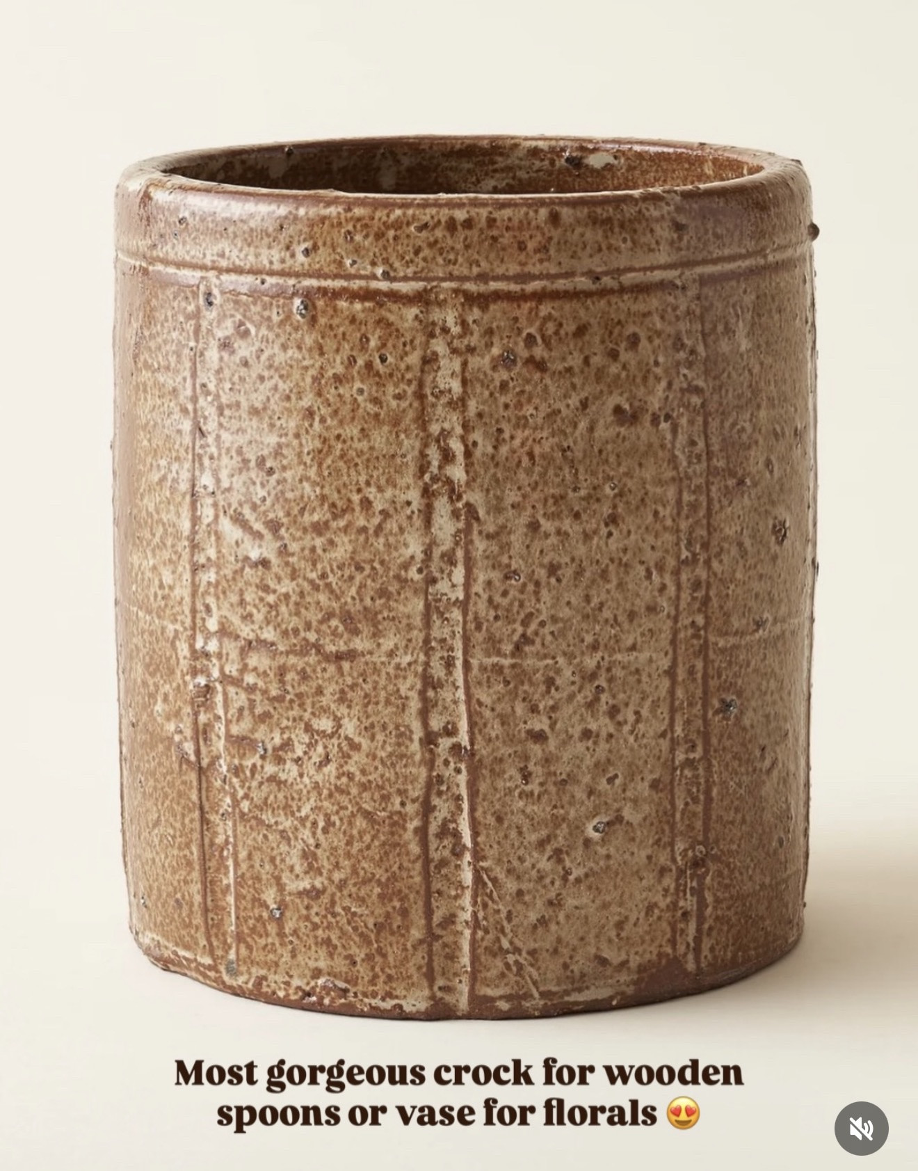 I love this crock! It can be used for wooden spoons or as a vase for florals! So pretty!!

#LTKHome #LTKSaleAlert #LTKSeasonal
