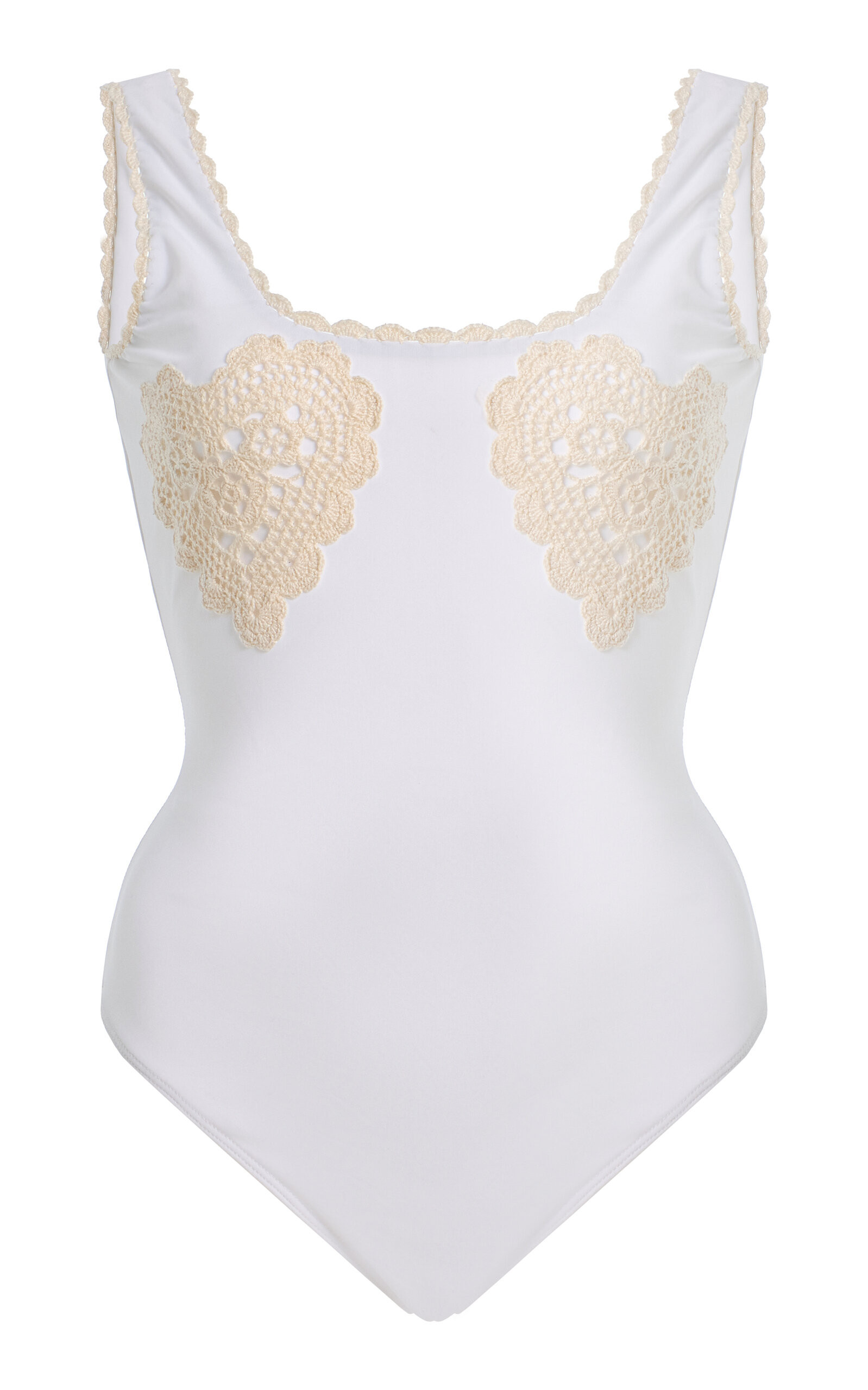 Madelyn Crochet One Piece Swimsuit | Moda Operandi (Global)