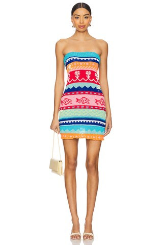 Tach Clothing Salma Knitted Mini Dress in Multi from Revolve.com | Revolve Clothing (Global)