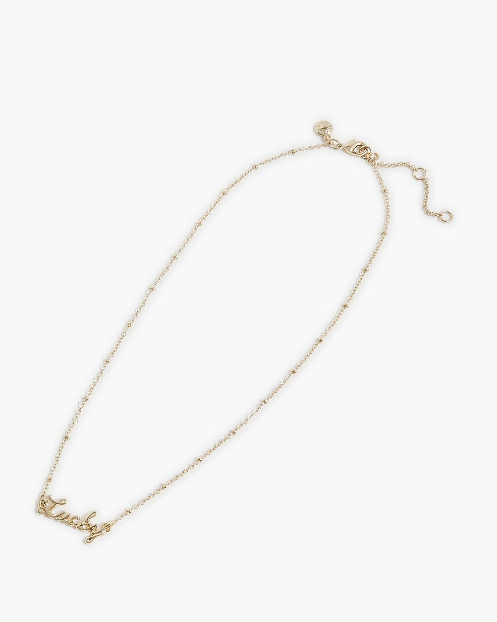 Lucky necklace | J.Crew Factory