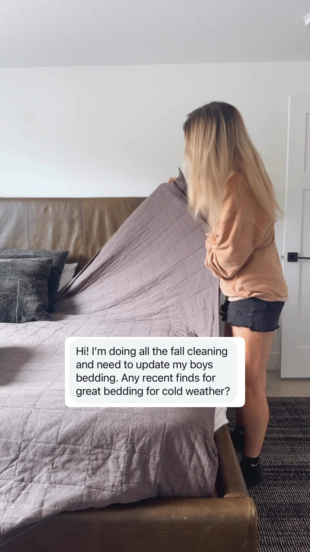 Fall updates: BOY BEDDING 
Love this affordable quilt. 💯 natural fibers. 

Neutral. Modern. Home.

#LTKFamily #LTKHome #LTKKids