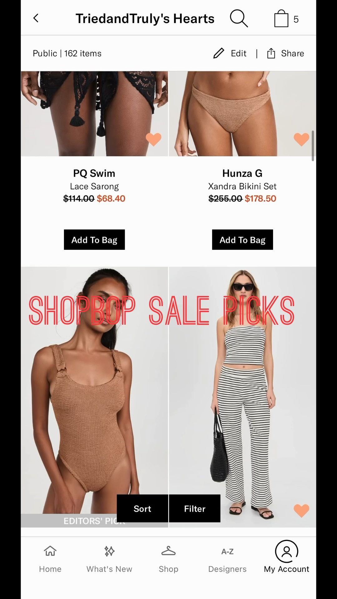 Shopbop Sale Picks!
Up to 40% off Spring and Summer must haves! tops, denim shorts, dresses, skirts, shoes, sandals, swim bags, clutches, jewelry flats, sneakers

#LTKMothersDay #LTKSeasonal #LTKSaleAlert