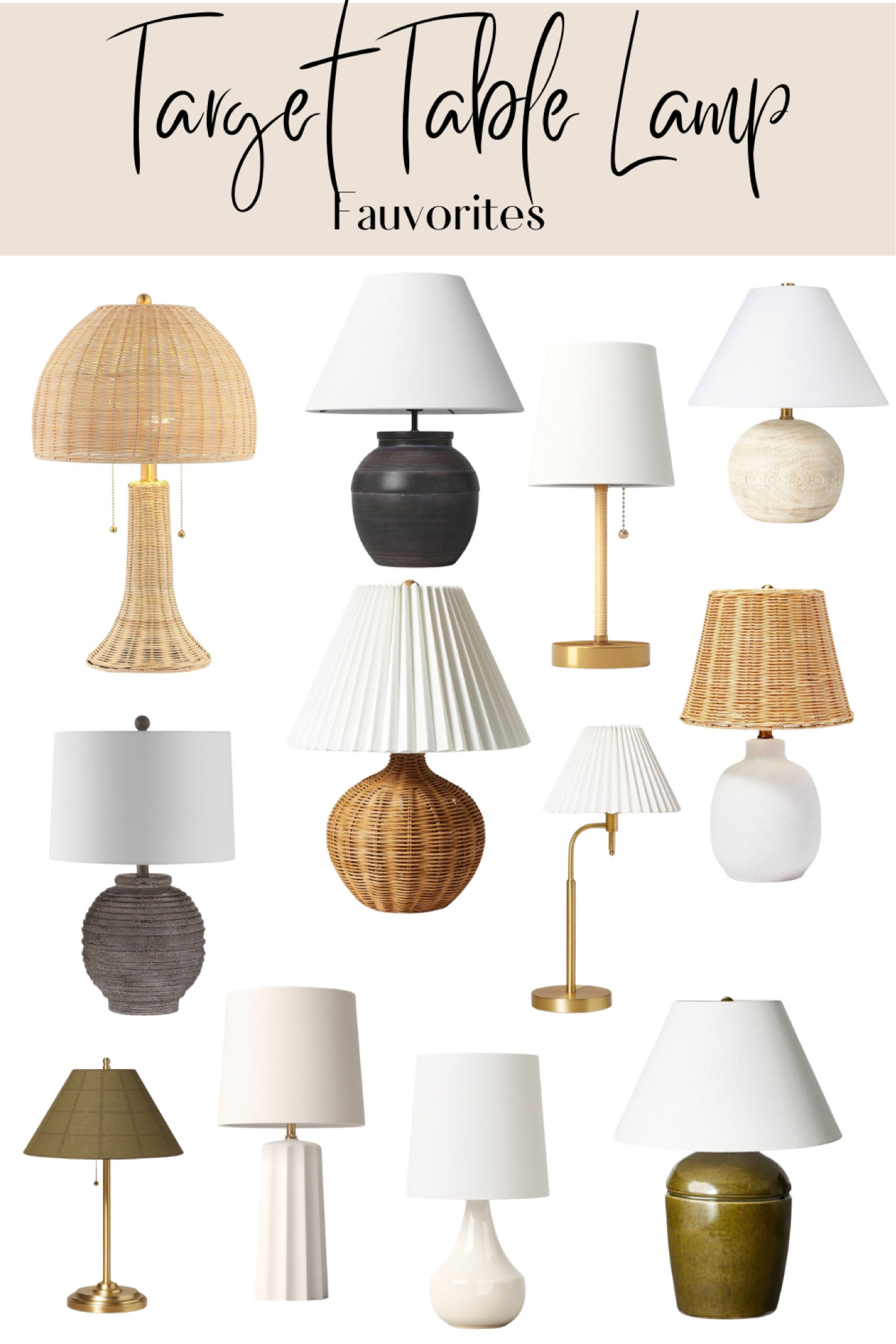 Stunning Target Table Lamps 



#LTKhome #LTKstyletip