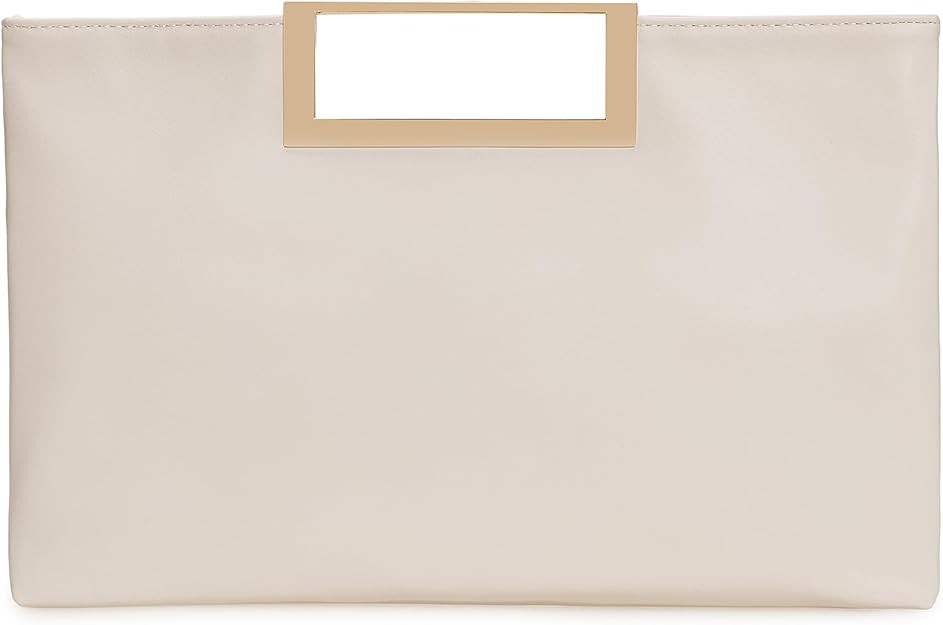 Fashion PU Leather Handbag Stylish Women Convertible Clutch Purse | Amazon (US)