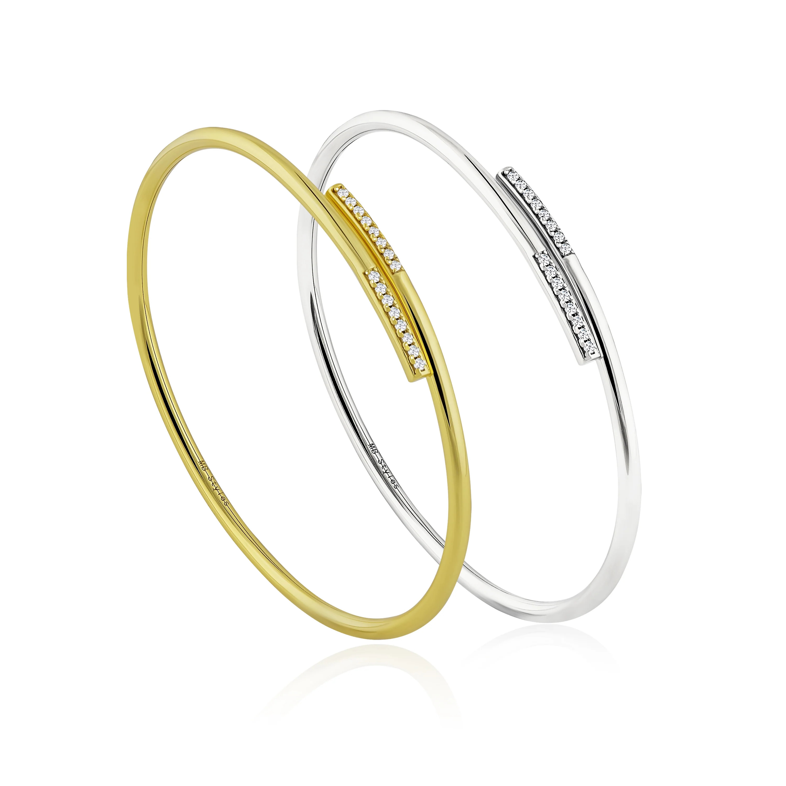 The Pavé Flex Bangle | MB Styles
