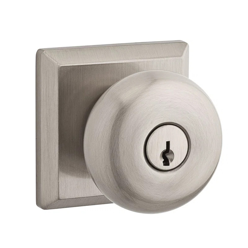 Round Keyed Door Knob | Wayfair North America