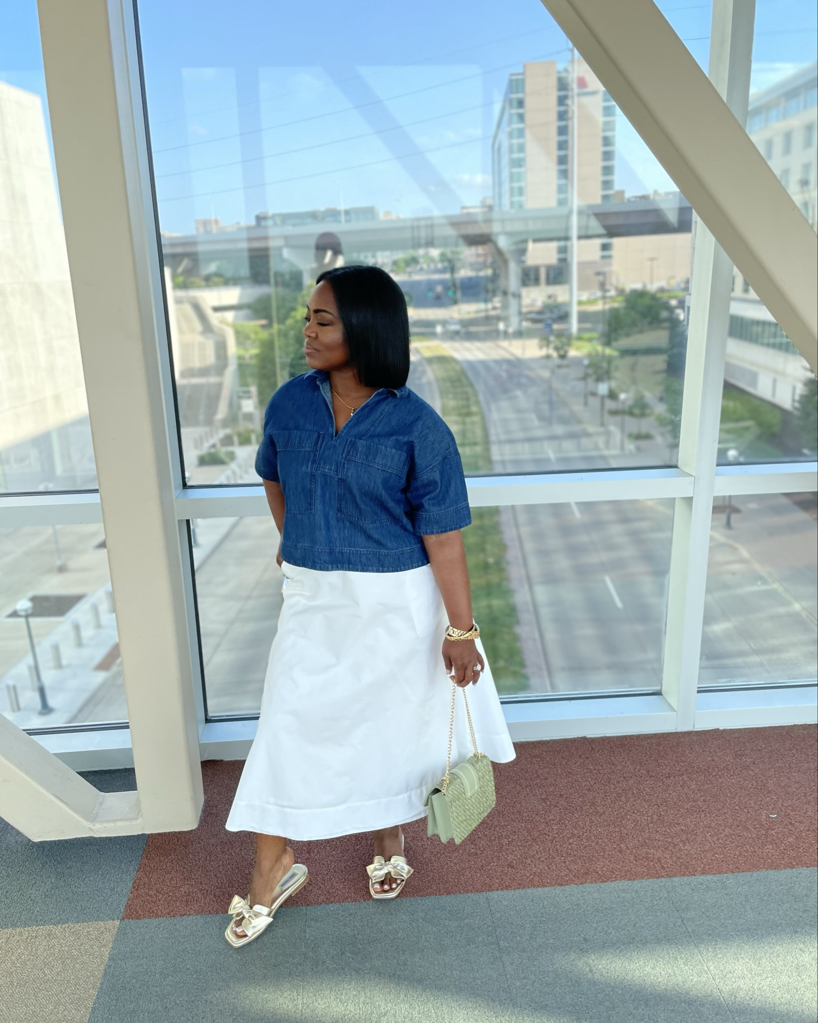 Simple polished look.
I love mix and matching staple pieces. 
(150lbs, 5’1, S/M,6/8)

#LTKMidsize #LTKOver40 #LTKWorkwear