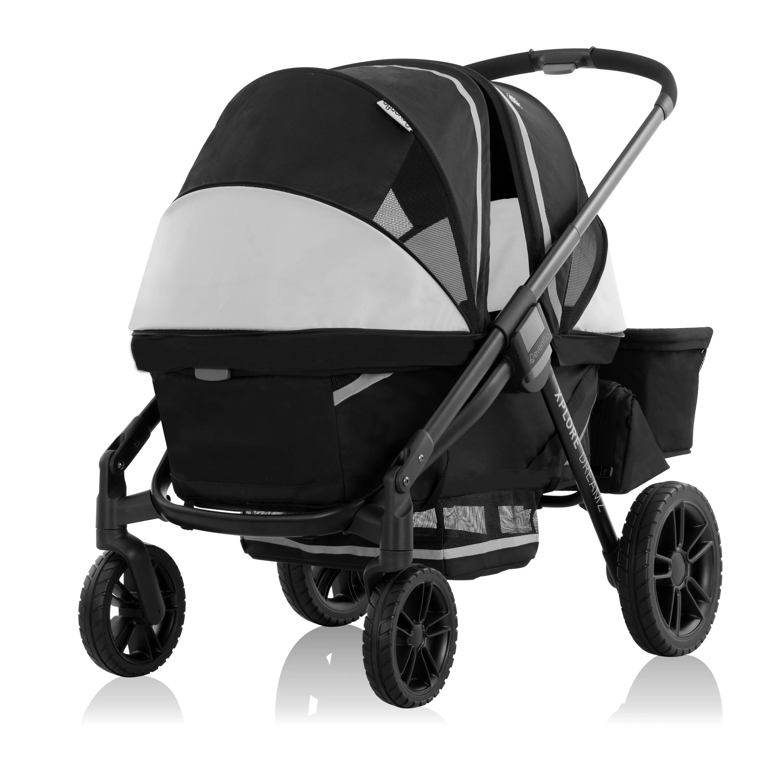 Pivot Xplore Dreamz All-Terrain Stroller Wagon with Bassinet Insert - Evenflo\u00ae Official Site | Evenflo Company