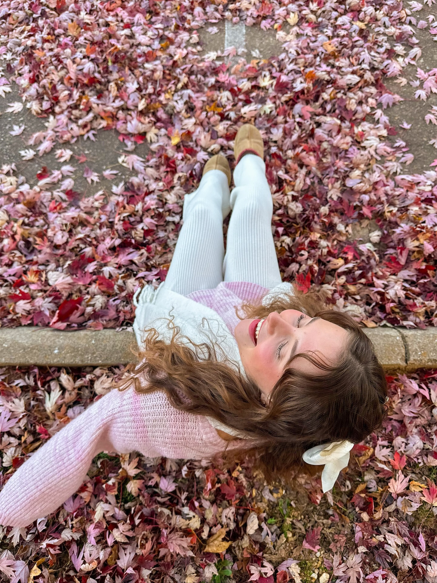 Red leaves are by far my favorite! ❤️ 🍁
•
#outfitinspiration #pinterestaesthetic #pinterestgirl #fallleaves #pinterestoutfit #outfitideas #ootd #softgirl #pink #explorepage