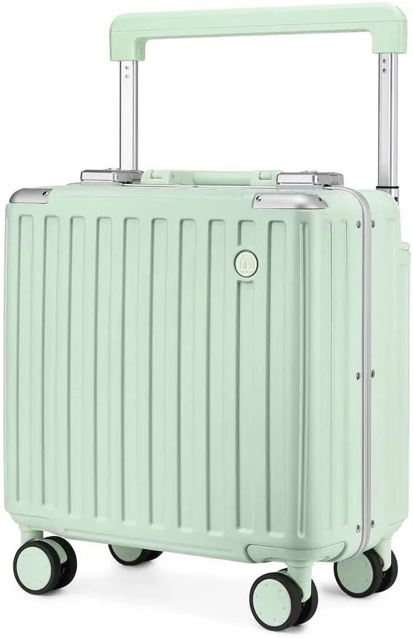 Somago Carry-On Luggage 18-Inch Hardside Spinner Lightweight Suitcase with TSA Lock (Lime Green) | Amazon (US)