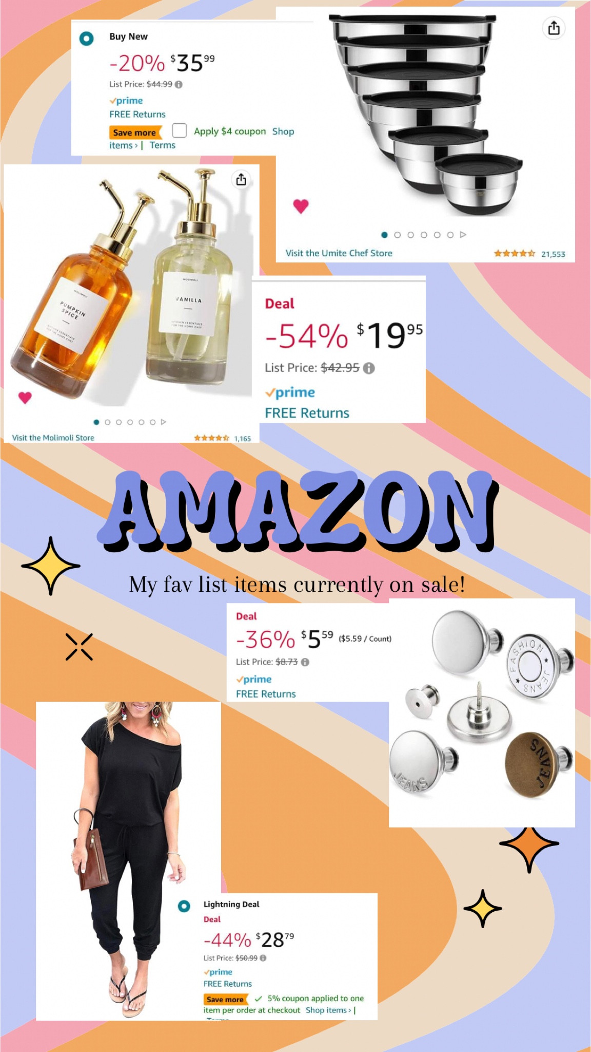Amazon items from my favorites list on major sale!👏🏻🛍️

#LTKunder50 #LTKsalealert #LTKFind