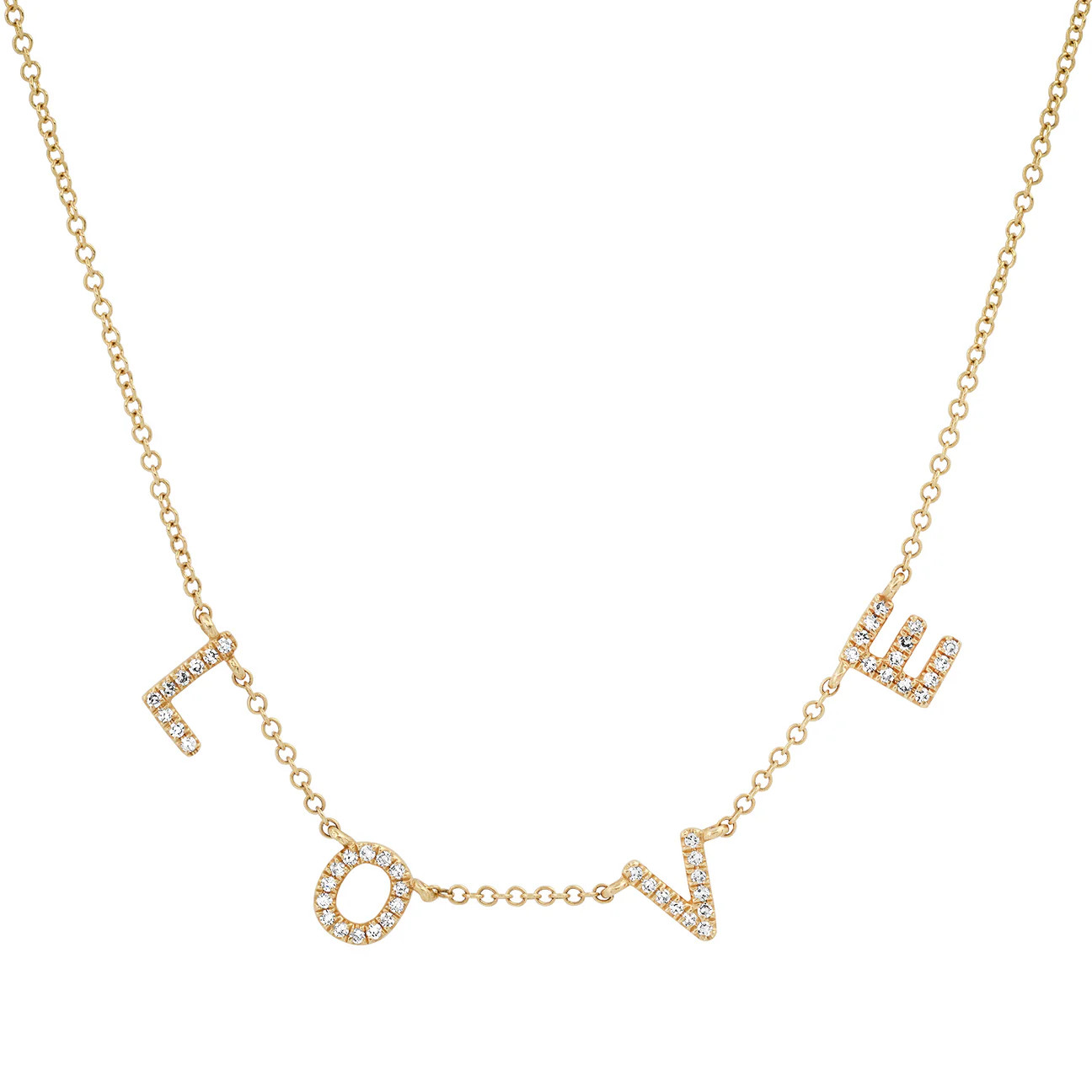 Diamond Spread Love Necklace | Milestones by Ashleigh Bergman
