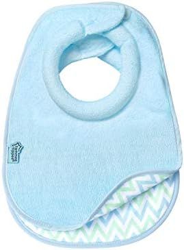 Tommee Tippee Closer to Nature Comfi-Neck Reversible Baby Bib with Soft Padded Collar, Boy, Blue, 0+ | Amazon (US)