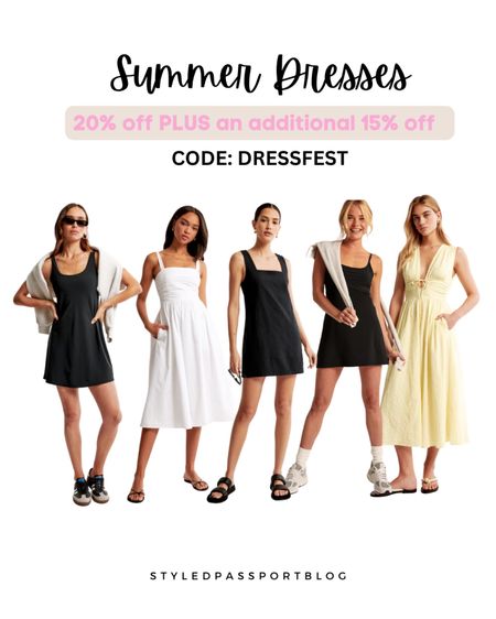 Cutest summer dresses on sale! 20% off PLUS an additional 15% off with code DRESSFEST 🖤


#sale #abercrombie #summerdresses #casualstyle #summeroutfits #dresses #weekendoutfit #casual #summerstyle #vacationoutfits #vacationstyle #travelstyle

#LTKsalealert #LTKstyletip #LTKunder50