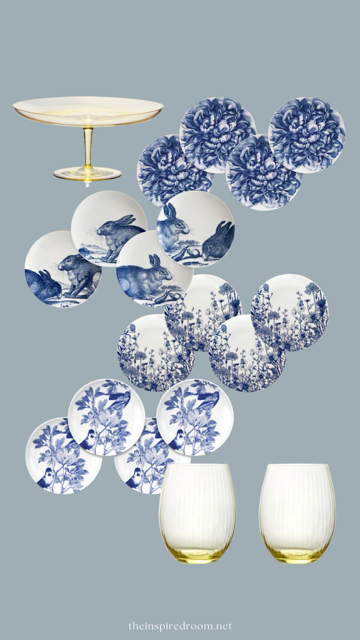 It’s been a lonnnngg winter so I think every day of spring should feel like a special occasion! Do you agree? I’m celebrating the arrival of bunnies and flowers with my collection of @caskatatableware canape plates and Citrine serving pieces. 

No need to wait for a party, I use these charming blue and white plates for morning muffins, small afternoon snacks and treats and of course, canapés! I love the bunnies and florals so much.

The Quinn Citrine tumblers and Celia Citrine Cake Pedastal are absolutely lovely! The touch of yellow makes such a beautiful spring accent for the serving table.

Do you use your pretty dishes? Which of these plates and serving pieces would you add to your collection? 

#caskata #caskatatableware 

#LTKparties #LTKSeasonal #LTKstyletip