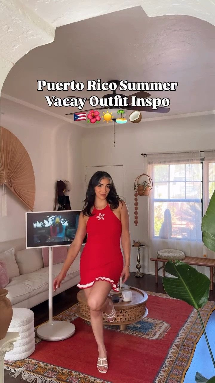 Puerto Rico here I come! 🇵🇷😍💕 I’ll be in beautiful PR in officially 1 week for @badbunnypr residency & I am soooo excited! Can you guess which fit is my concert fit?? 😉 

Here are some cute summer vacation ideas if you’re also going to Puerto Rico, traveling to the Caribbean or anywhere tropical this summer! 

Everything is from @asos & will be linked in stories (fits 2 highlights) & in my bio ✨

#summerfits #vacationfit #vacationoutfitideas #badbunnyconcert #badbunnypr #badbunnybaby #puertorico #tryon #tryonhaul #asosfashion