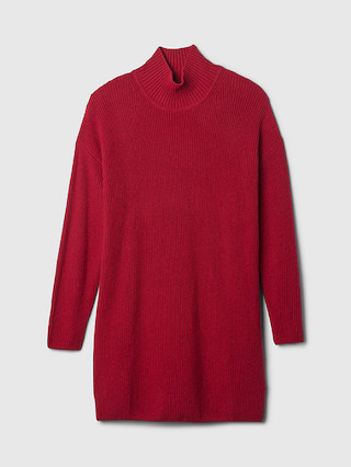 CashSoft Rib Turtleneck Mini Sweater Dress | Gap | Gap (US)