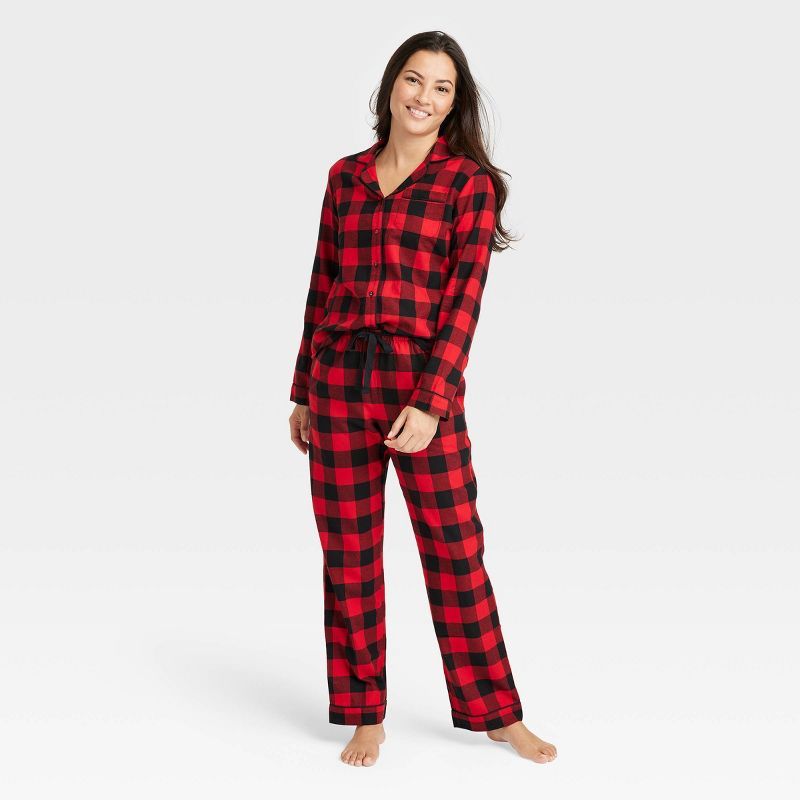 Women's Perfectly Cozy Flannel Pajama Set - Stars Above™ | Target