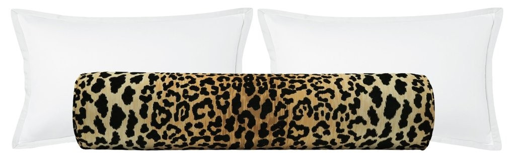The Bolster :: Leopard Velvet | LITTLE DESIGN COMPANY