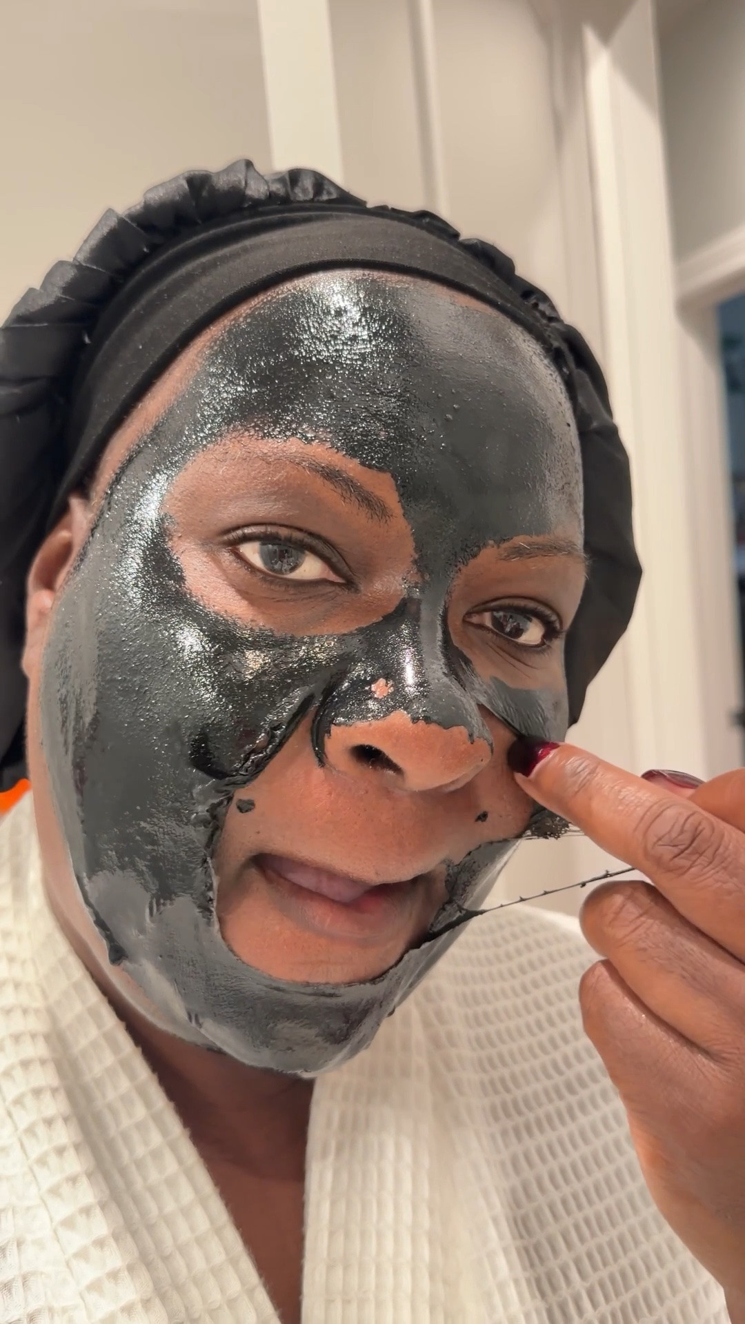 Self care day with a charcoal face mask.

#LTKdayinmylife #LTKmomlife #LTKBeauty