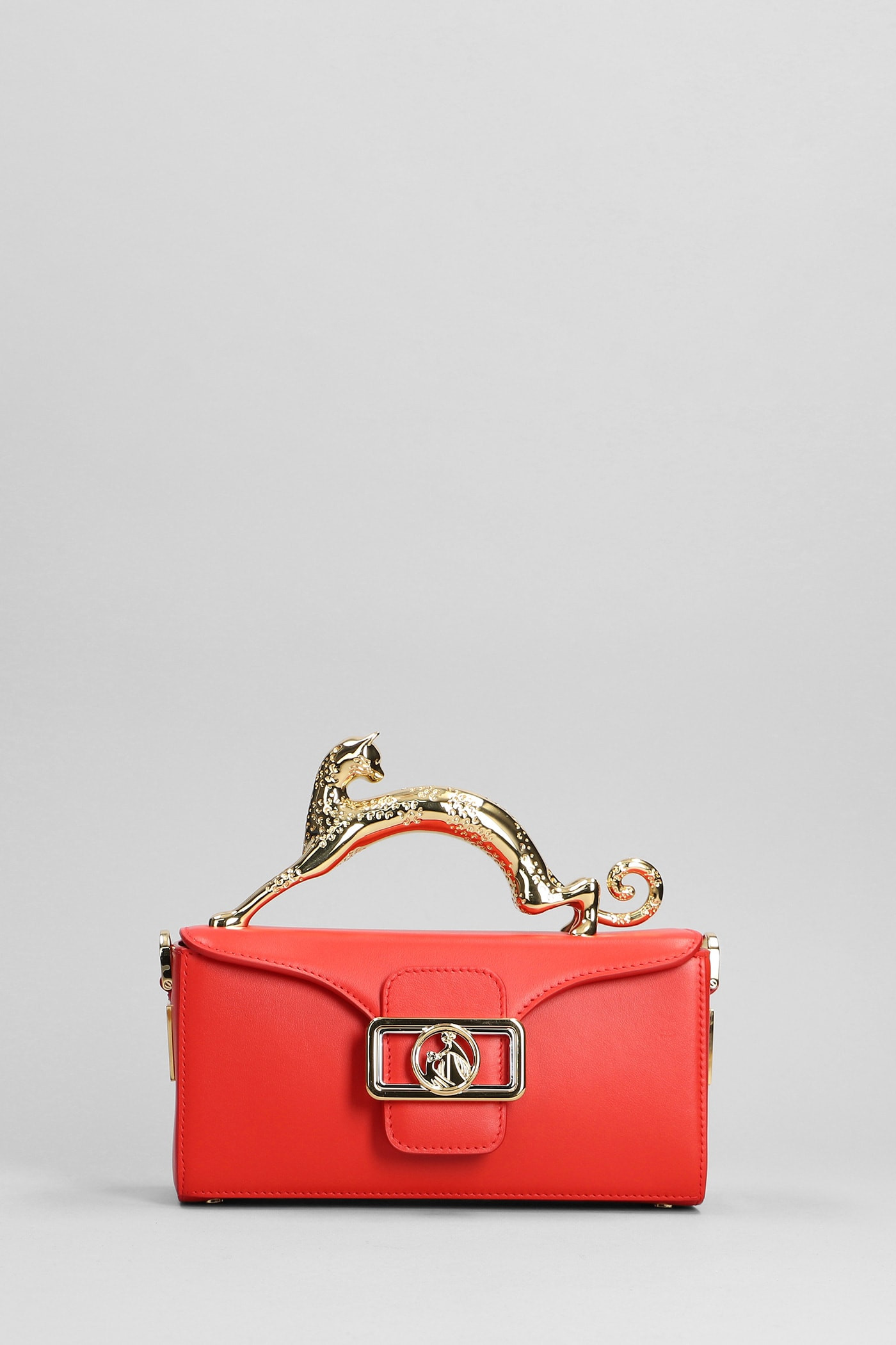 Lanvin Shoulder Bag In Red Leather | Italist.com US