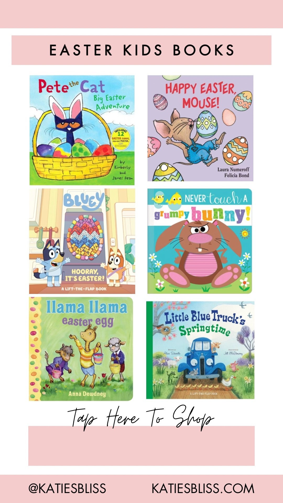 Easter kids books 💖

Easter. Book. Kid. Toddler. Easter basket. Gift idea. 




#LTKKids #LTKSeasonal